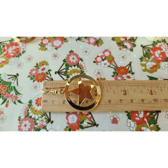 Vintage Star Dangling Earrings - Picture 10 of 10